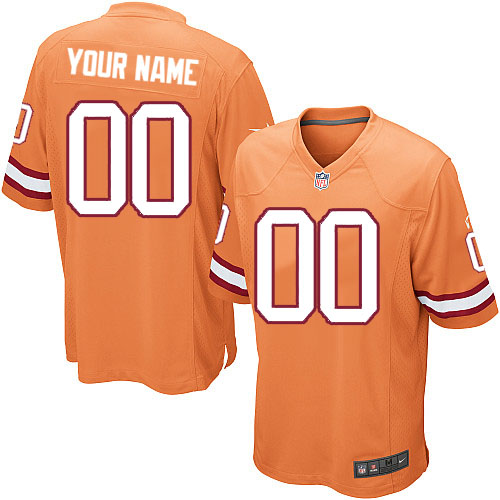 Nike Tampa Bay Buccaneers Customized Orange Stitched Youth NFL Jersey